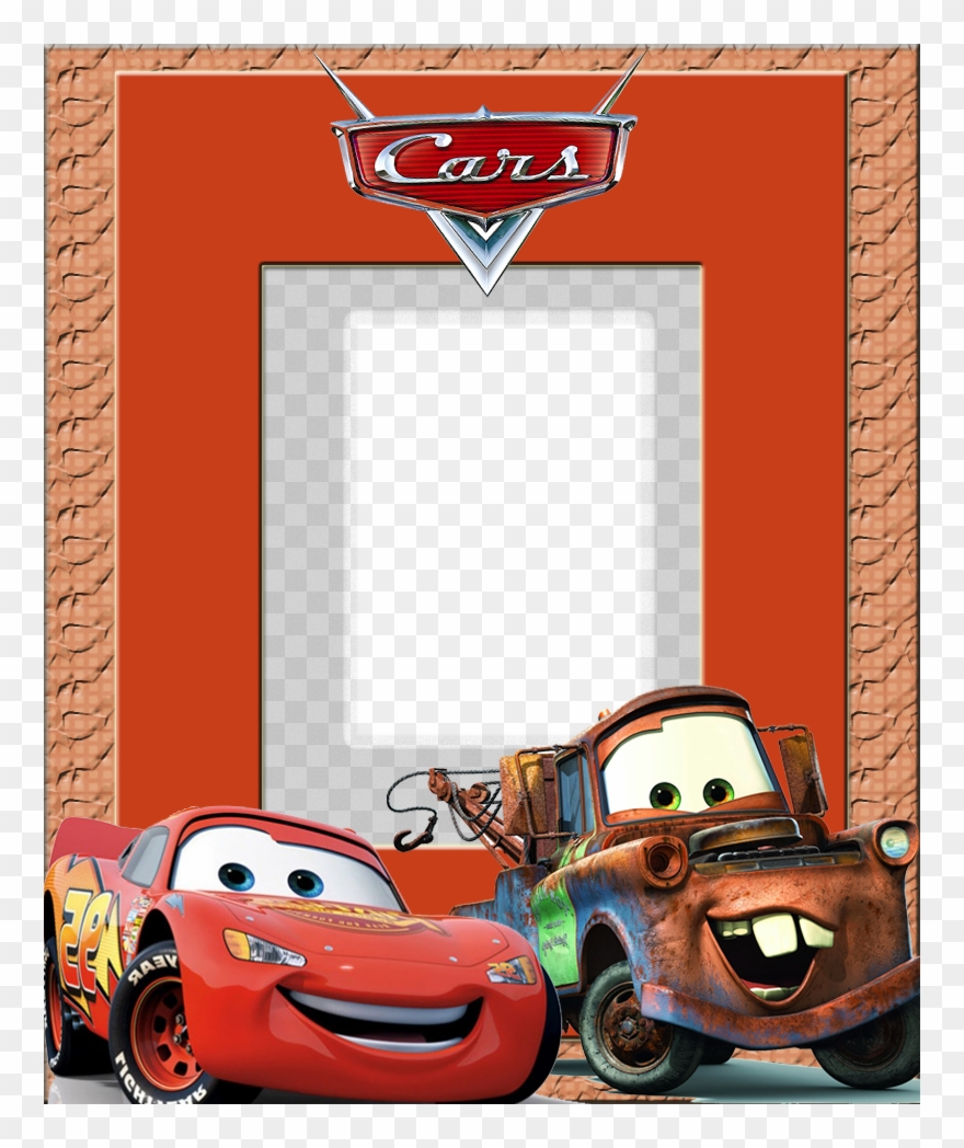 Clipart Resolution 800*968 - Moldura Carros Disney Png Transparent Png