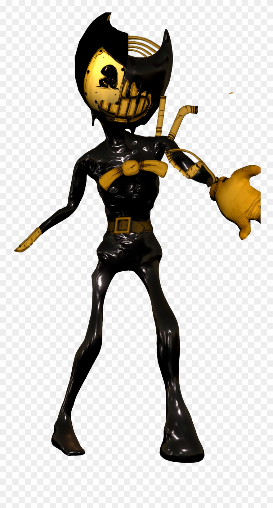 Fighter Bendy - Bendy And The Ink Machine Bendy Clipart