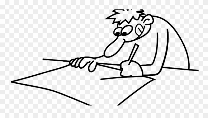Drawing Creatively Artistic - Cartoon Of Someone Drawing Clipart