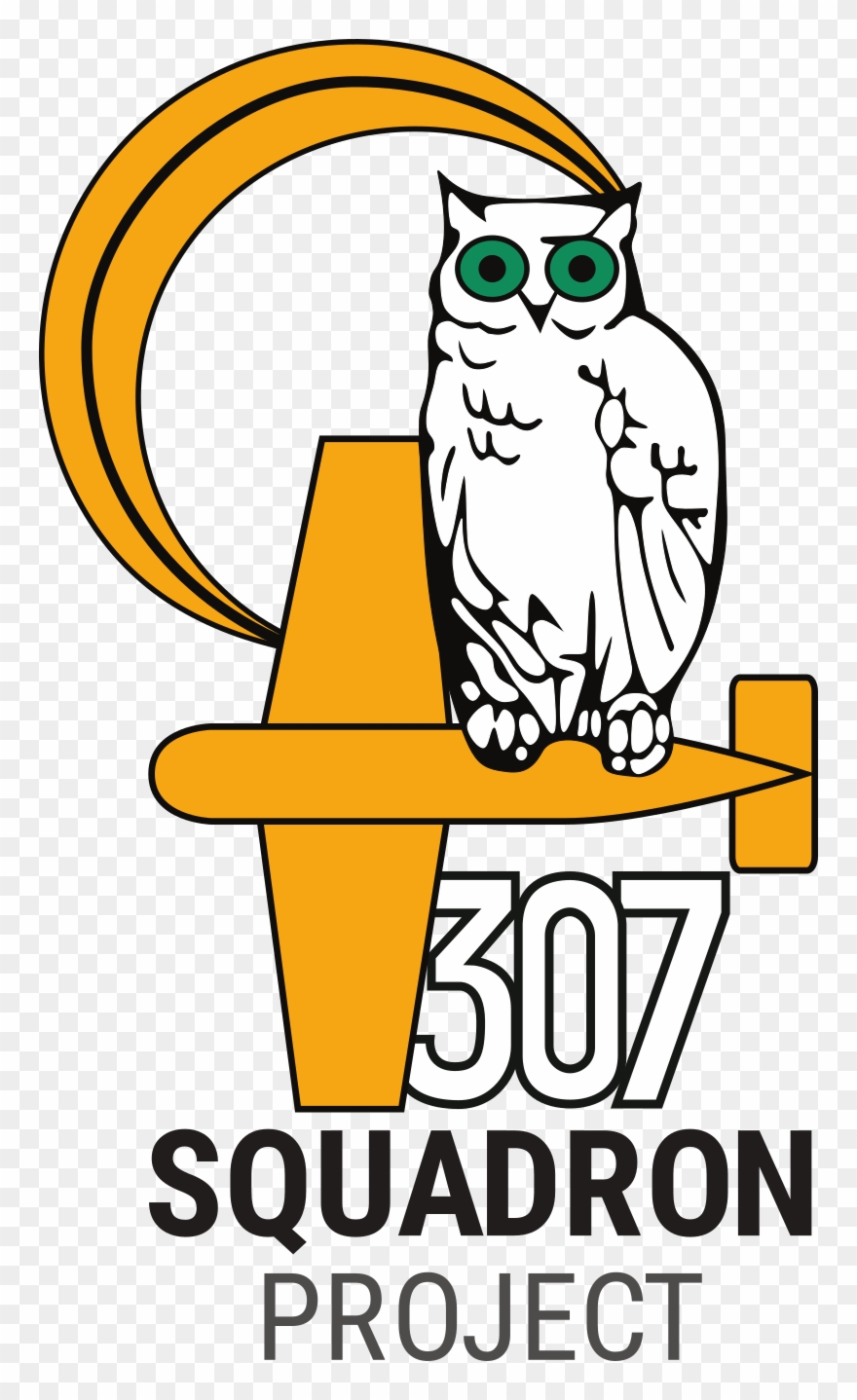 307 Squadron Project Has Been Formed More Than 70 Years - No. 307 Polish Night Fighter Squadron Clipart