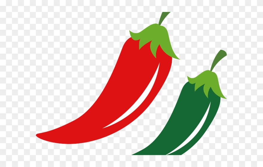 Pepper Clipart Serrano Pepper - Chile Peppers Clip Art - Png Download