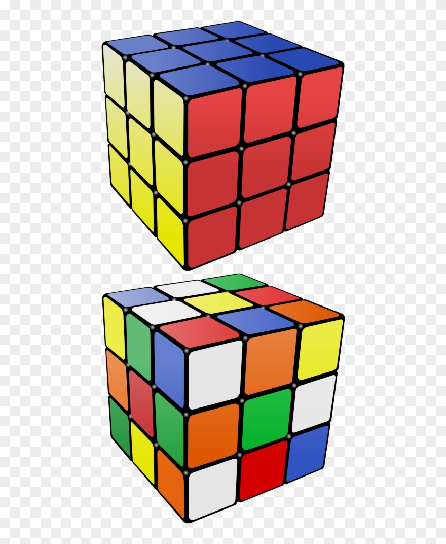 Rubik's Cube Resolved - Rubikin Kuution Värit Clipart
