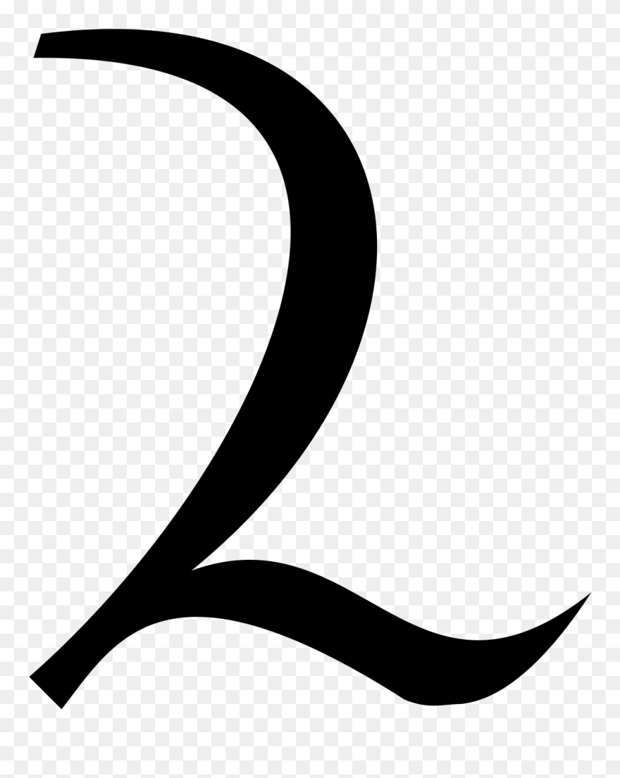 Open - Half R Clipart