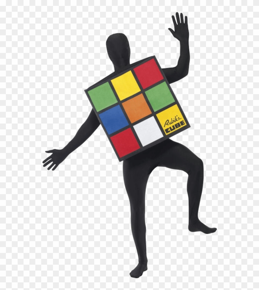 Rubik's Cube Fancy Dress Clipart