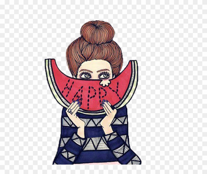 Words Drawing Bff - Hipster Chicas Tumblr Dibujos Clipart