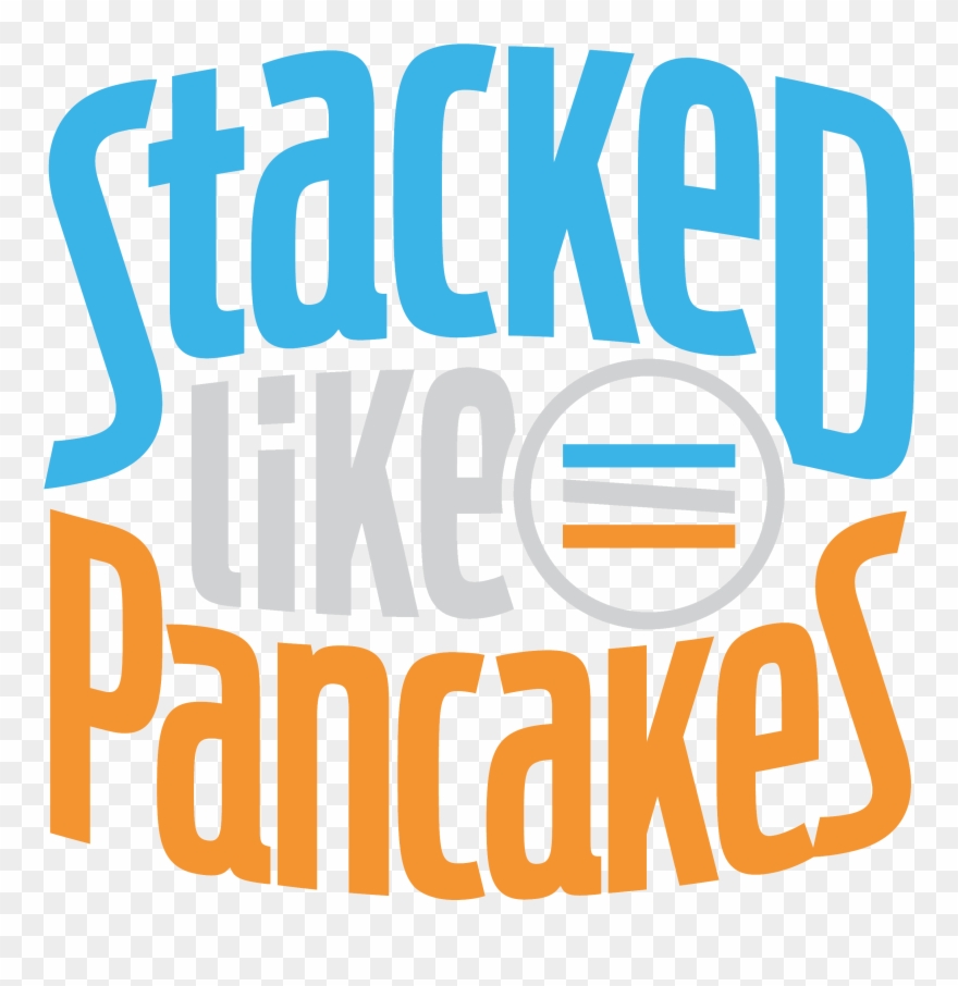 Stacked Like Pancakes Logo - Stacked Like Pancakes Clipart