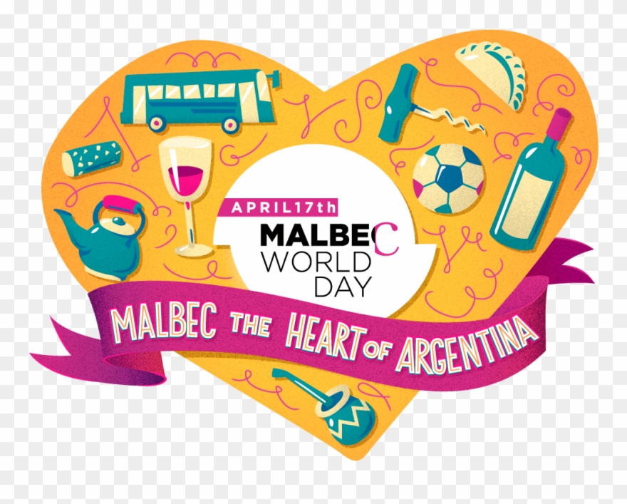 Relying On My Palate - Malbec World Day Clipart