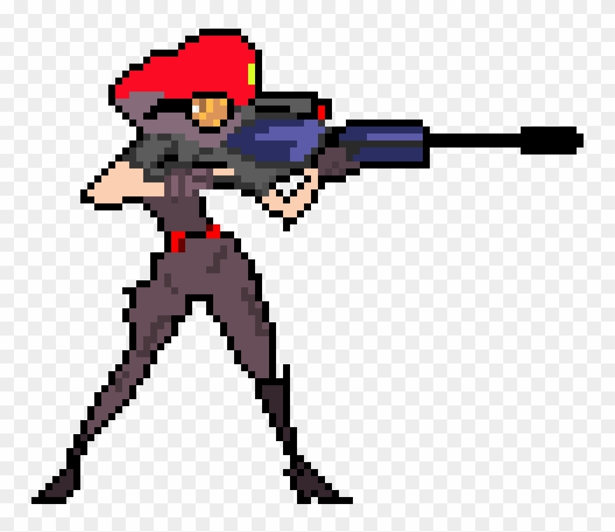 Eddy - Widowmaker Pixel Spray Grid Clipart