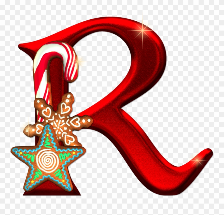 R - Letra Y Decorada De Navidad Clipart