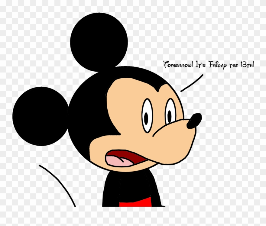 Clipart Black And White Download Clipart Friday The - Tomorrow Is Friday The 13th - Png Download