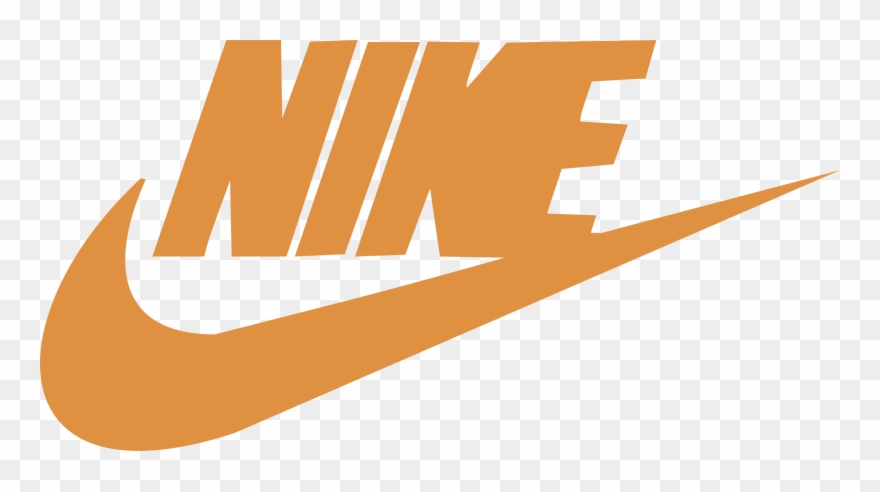 Nike Vector - Nike Logo Png Orange Clipart