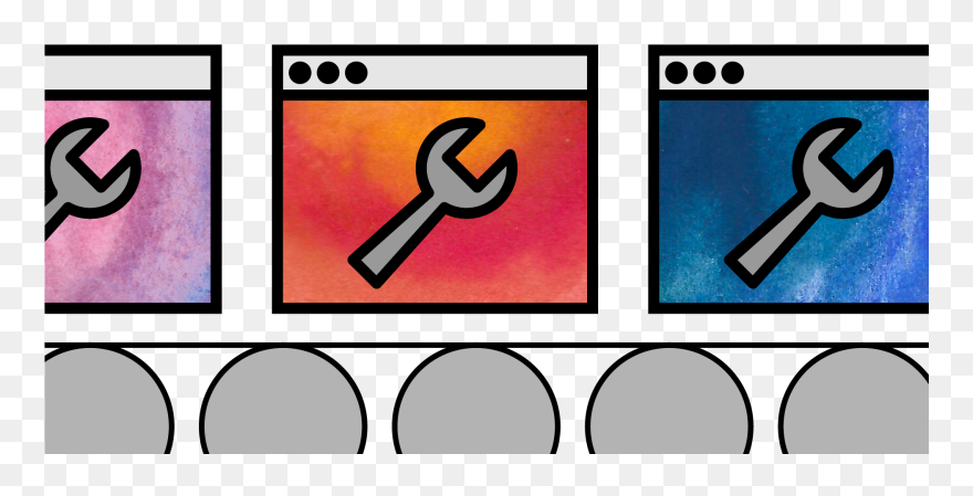 Assembly-line Website Templates Clipart