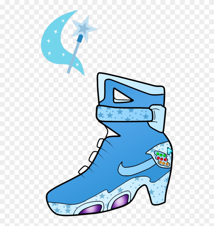 Back To The Future Part 2, Clothes, Female, Mare, Nike, - Illustration Clipart