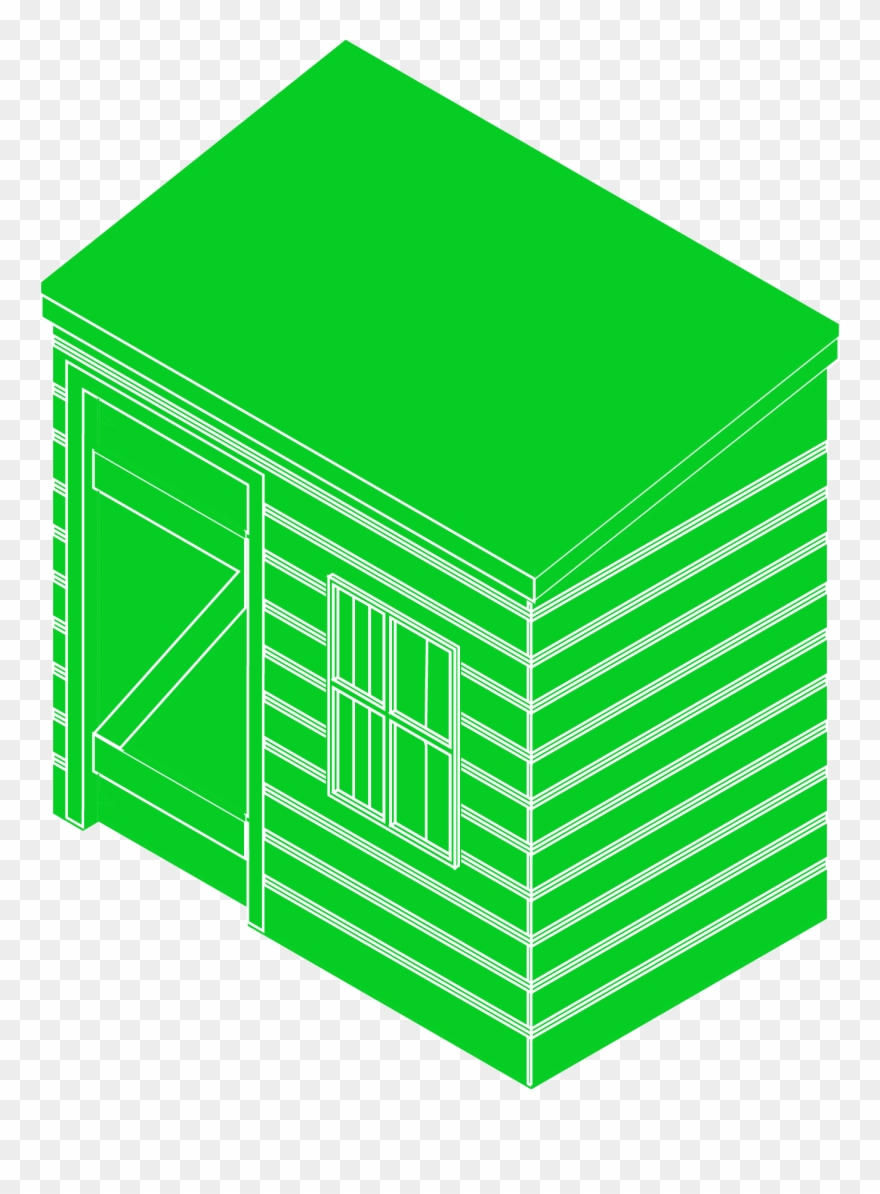 Garden Shed Assembly Clipart