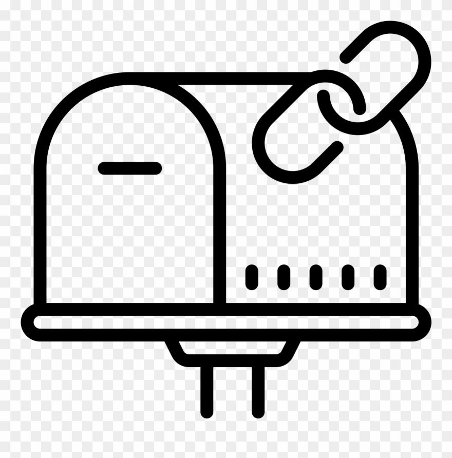 Mailbox Key Png - Icone Boite Aux Lettres Clipart