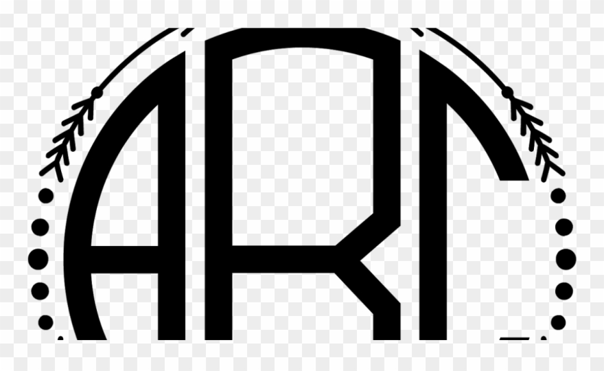 Carolina Panther Monogram Svg Clipart