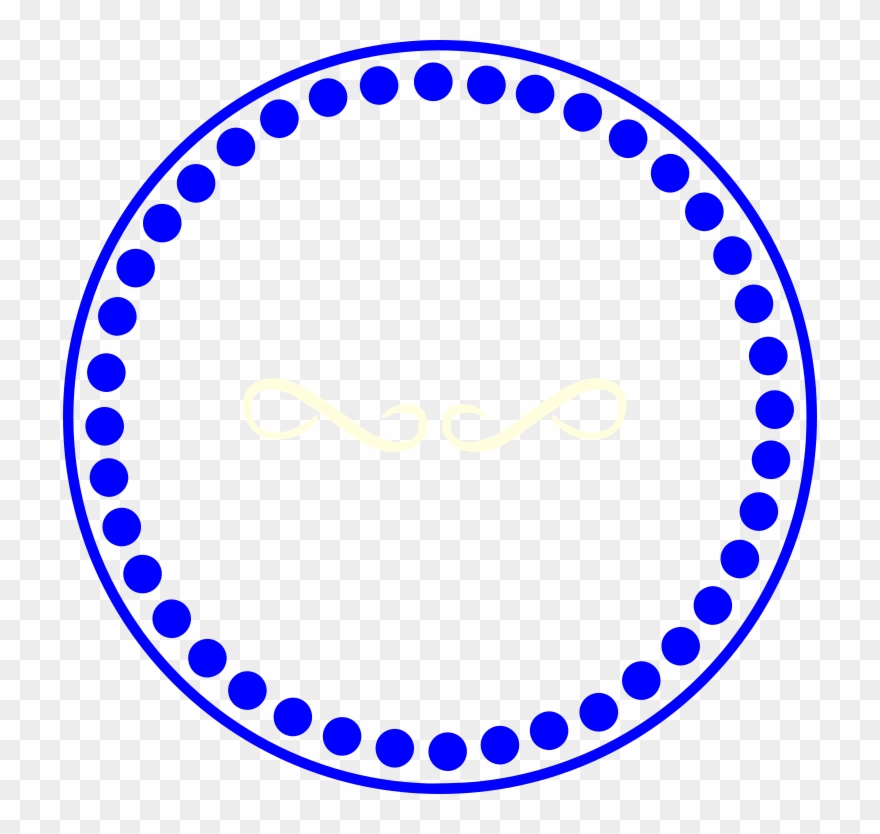 Monogram, Personal Use, Circle Monogram Frame - Printable Reindeer Food Clipart