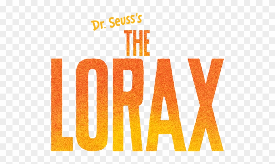 Seuss's The Lorax - Lorax Logo Png Clipart