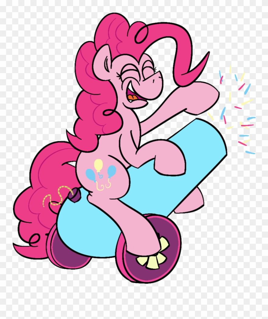 Cowsrtasty, Confetti, Party Cannon, Pinkie Pie, Safe, - Cartoon Clipart