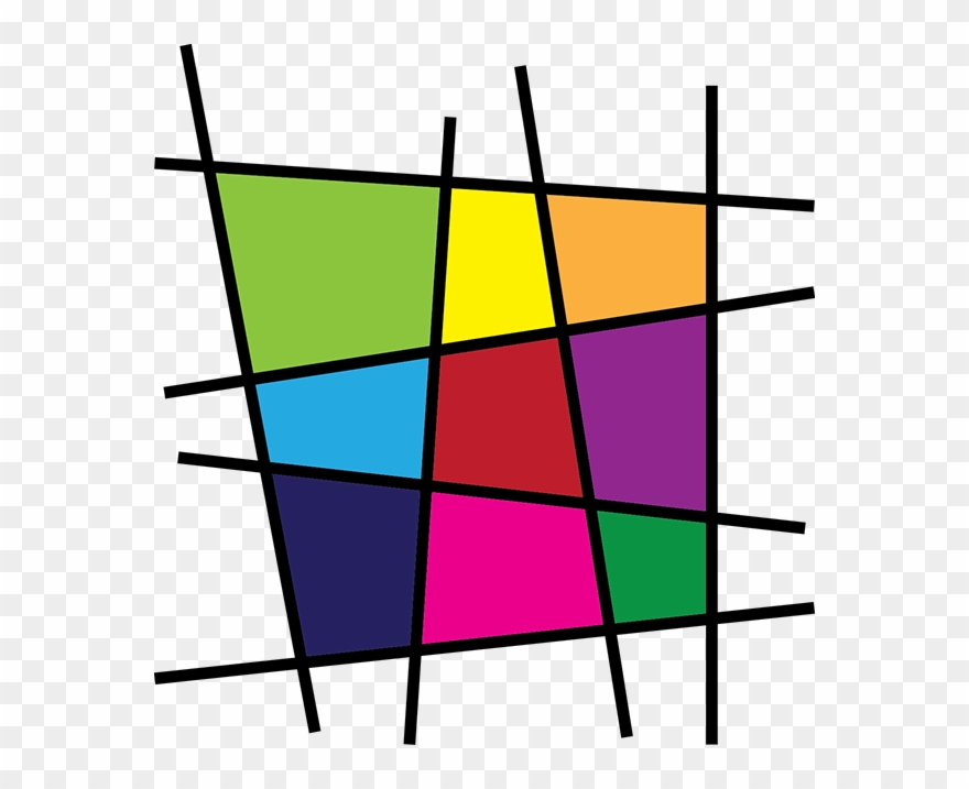 Tic Tac Toe - Piet Mondrian Clipart