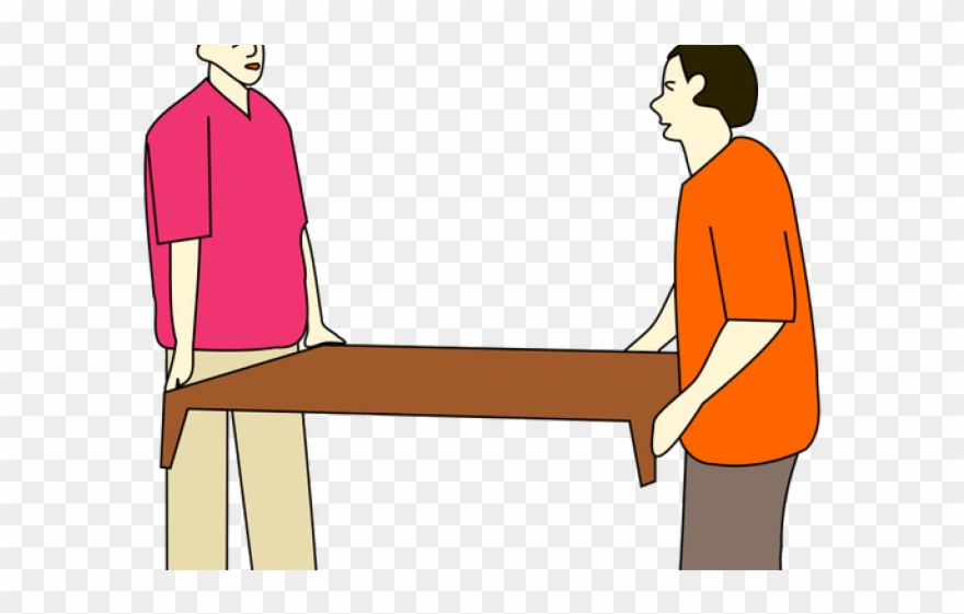 Move Clipart Furniture Movers - Clip Art - Png Download
