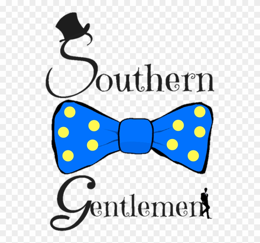 The Southern Gentlemen Meet Each Monday To Discuss - Bow Tie Clipart