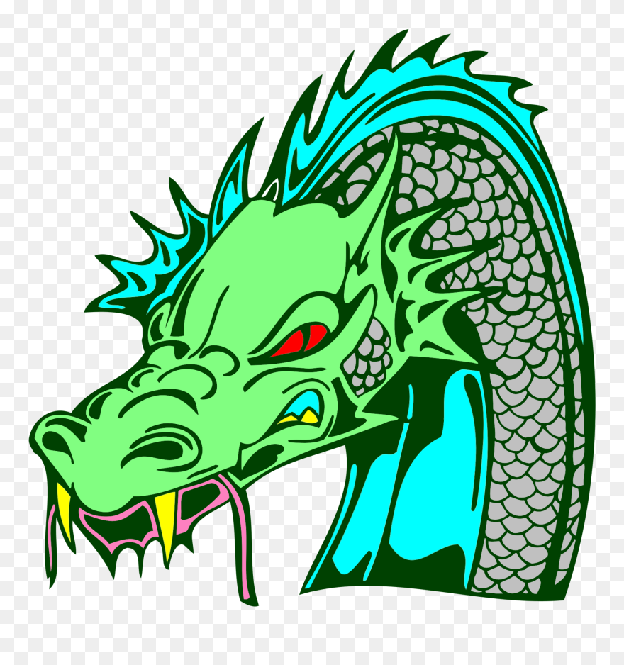 Angry Animal Creature Dragon Transparent Image - Tales Of Wonder [book] Clipart