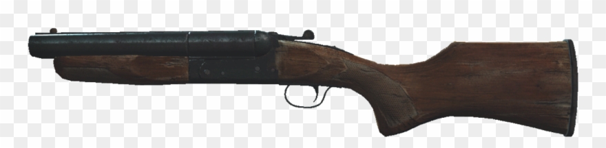 Double Barrel Shotgun Png - Firearm Clipart
