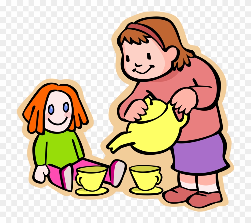 Vector Illustration Of Primary Or Elementary School - Anti Michele Bachmann Pin Tea Party Clipart