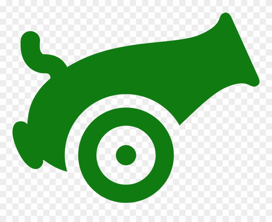 Vector Freeuse Download Icon Free Download Png - Cannon Black And White Clipart