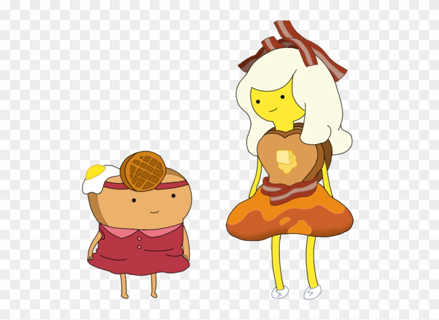 Nelliepea Teatime - Breakfast Princess And Toast Princess Clipart