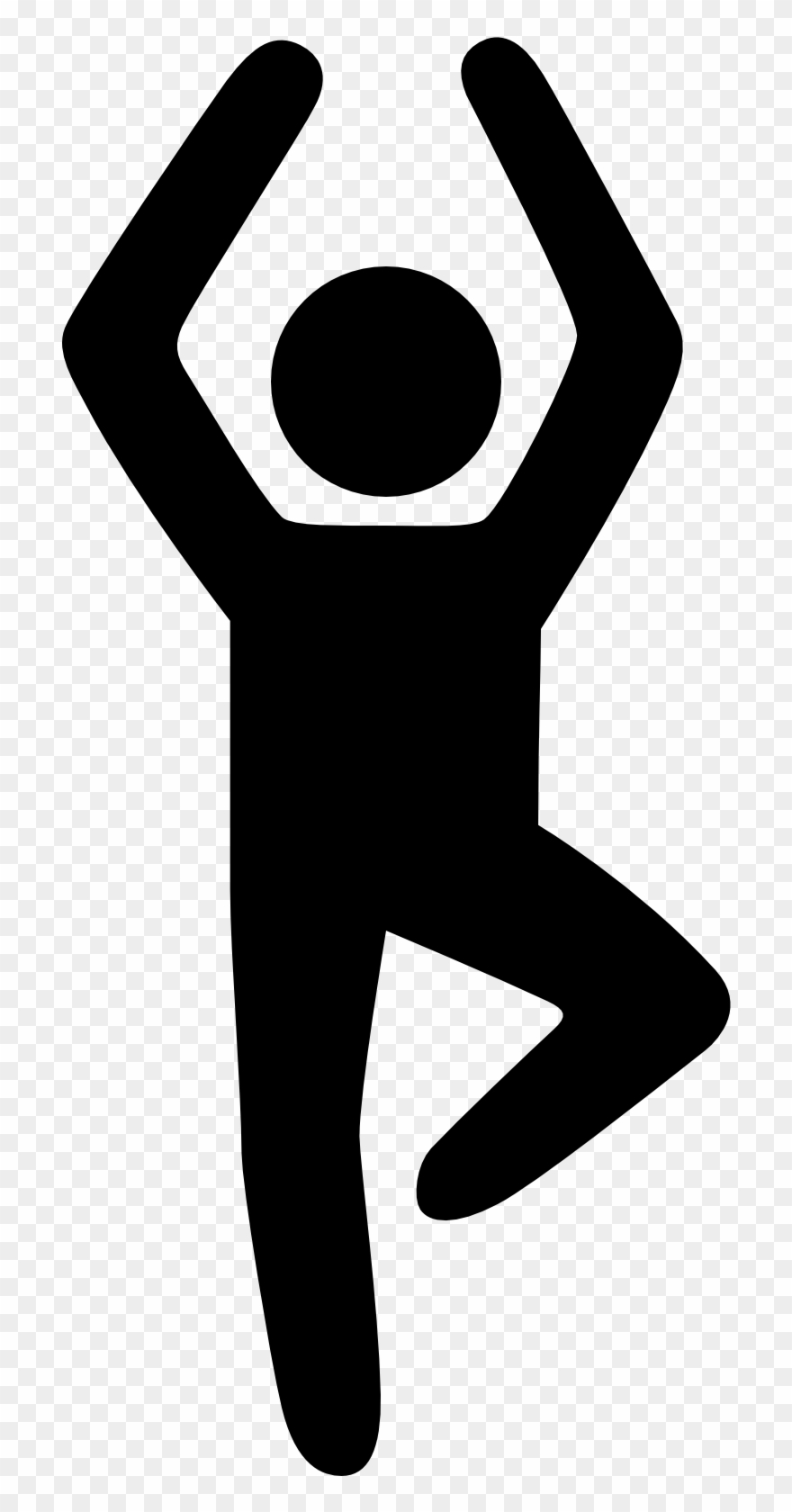 Image Description - Иконка Йога Clipart