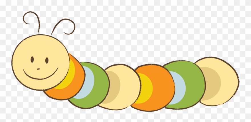 Cute Caterpillar Png - Cute Caterpillar Clip Art Transparent Png