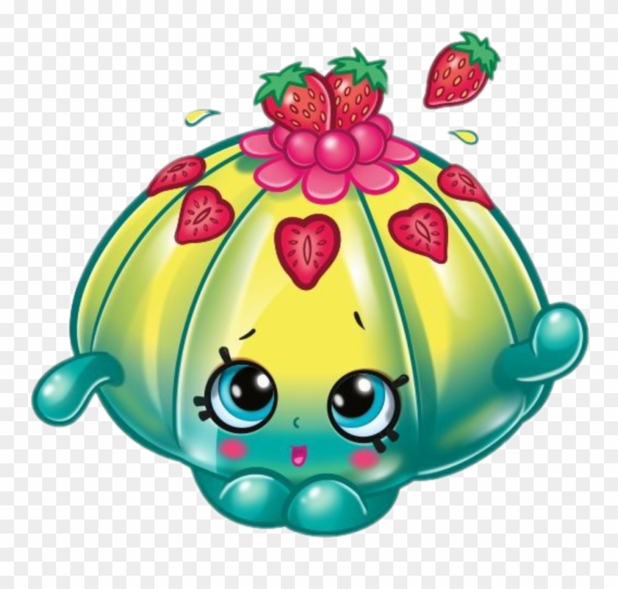 Shopkins Jello💖 Jello Shopkins - Shopkins Gelatina Para Colorir Clipart