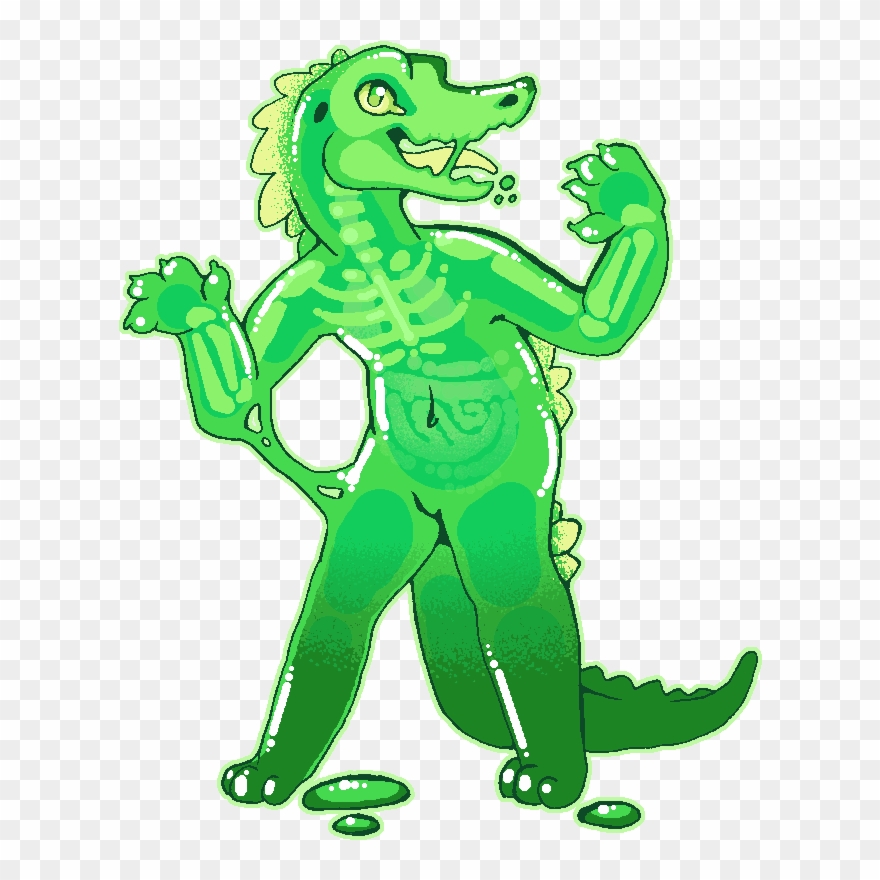 Lime Jello - Cartoon Clipart