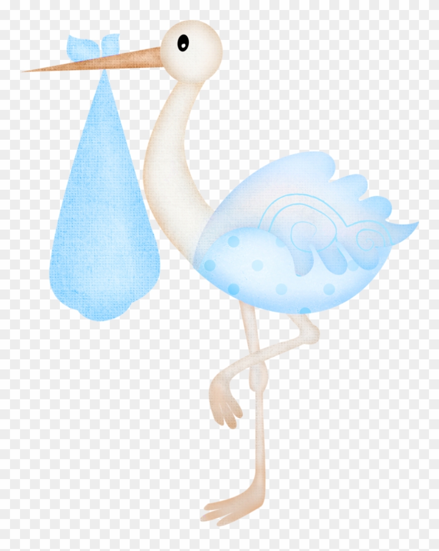 ✿⁀ ϦᎯϧy ‿✿⁀ - Baby Girl Stork Png Clipart