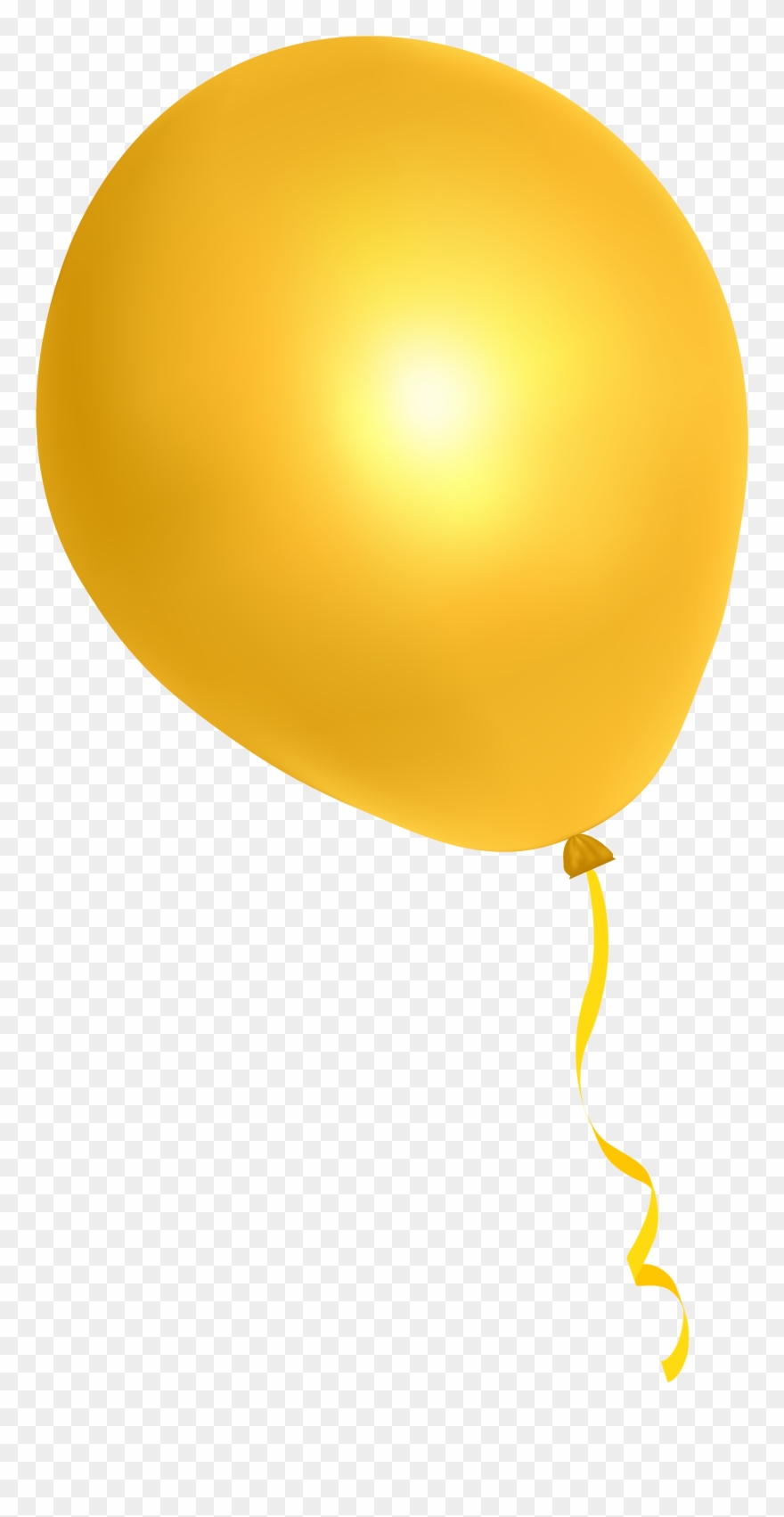 Yellow Balloons Png Www Imgkid Com The Image Kid Has - Transparent Background Yellow Balloon Png Clipart