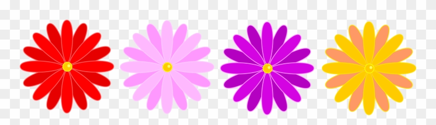 Flower Multi Chain2 Eggs1 - Pink Flower Chain Clipart - Png Download