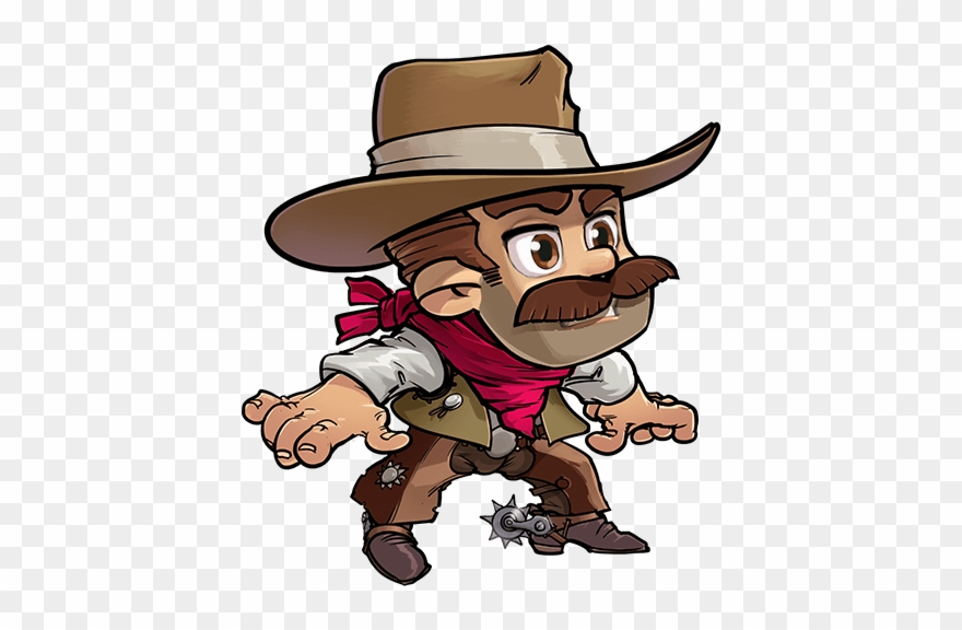 Cowboy Outfit - Cowboy Outfit Cartoon Clipart
