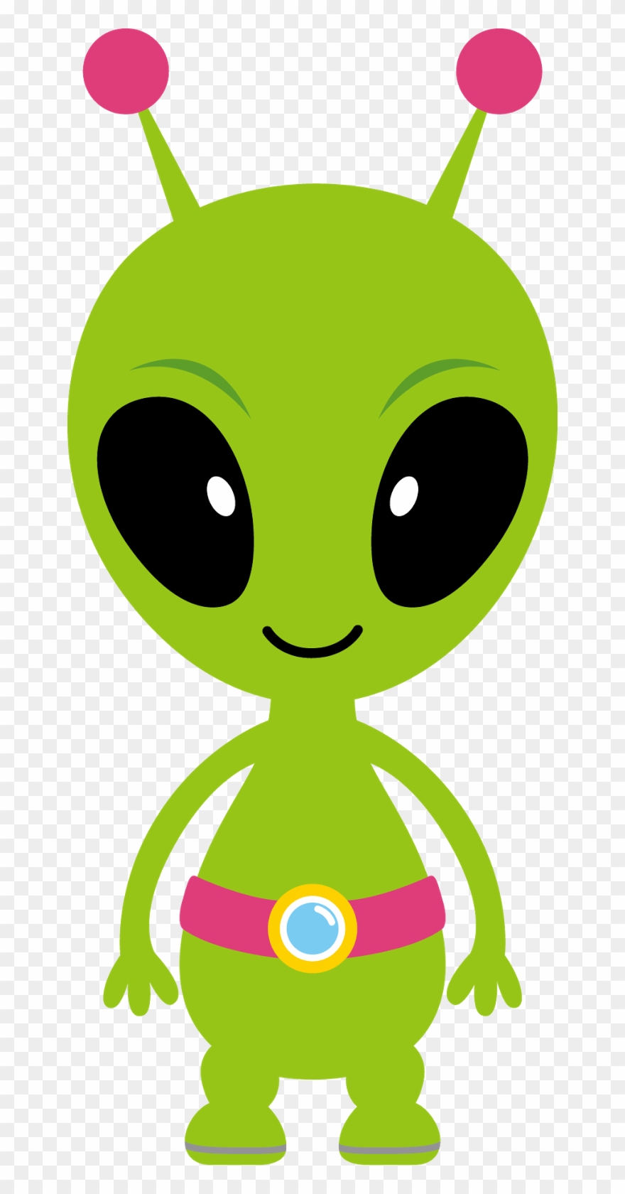 Background Clipart Alien - Clipart Of Aliens - Png Download