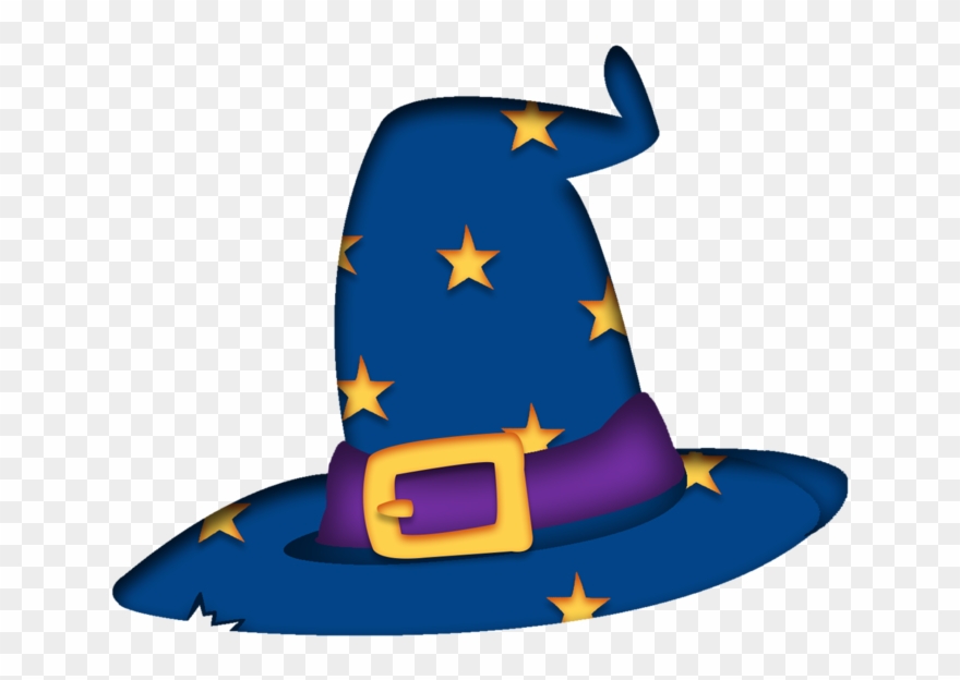 Яндекс - Фотки - Blue Witch Hat Clipart - Png Download