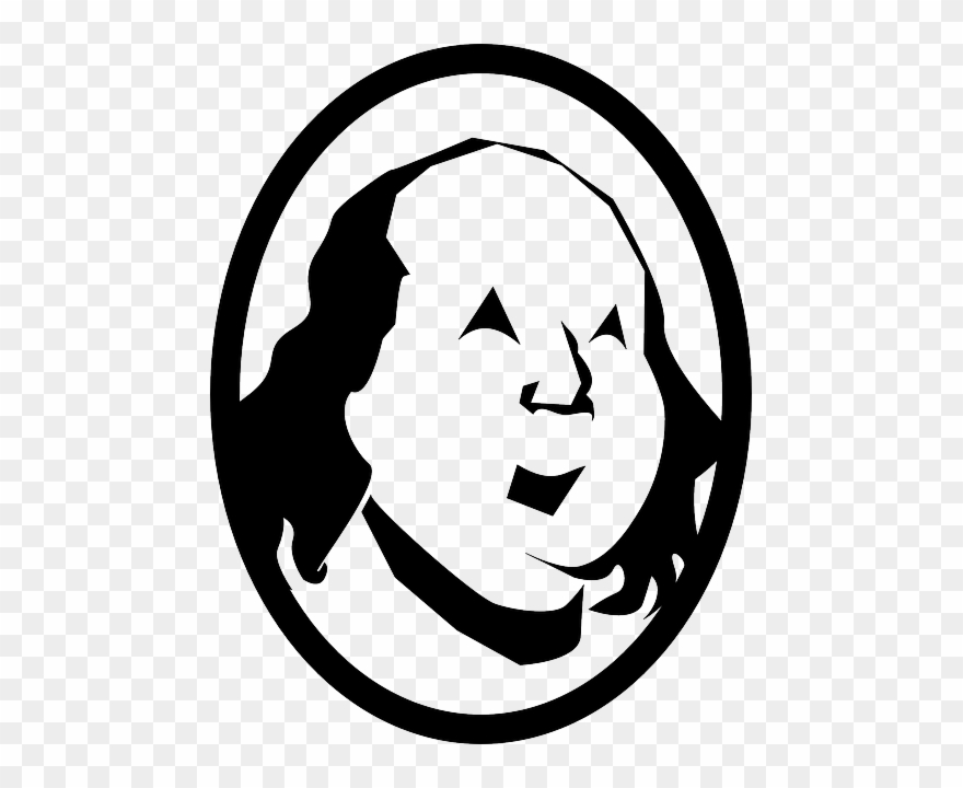 Ben Franklin Face Clipart - Png Download