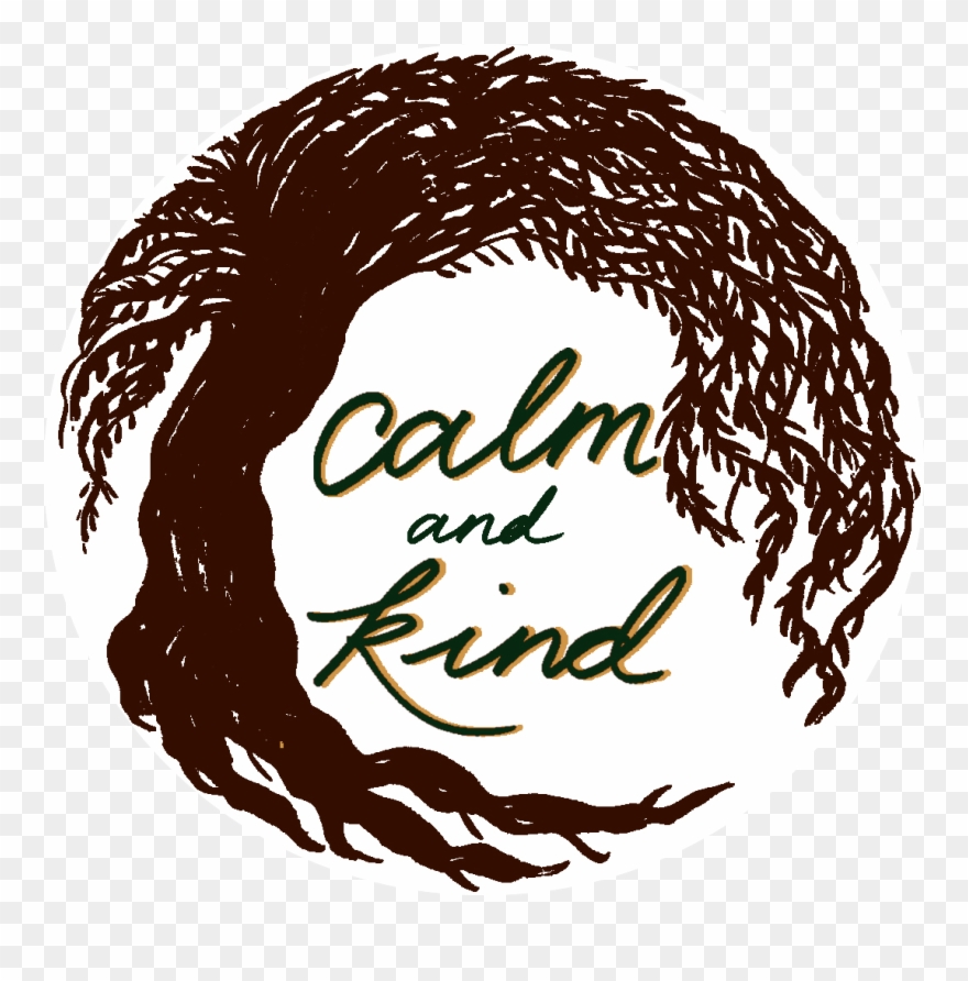 Calm And Kind - Illustration Clipart