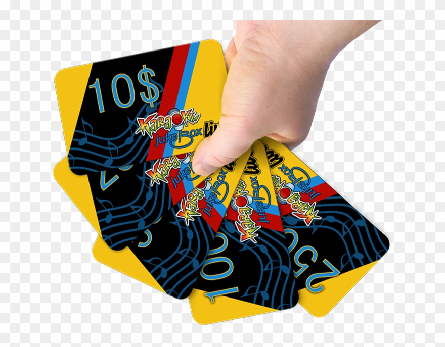 Hand Holding Card Png Download - Graphic Design Clipart