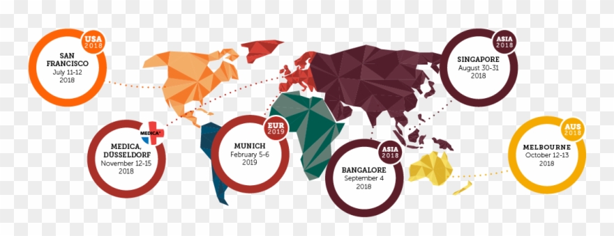 Sydney - Black World Map Silhouette Clipart
