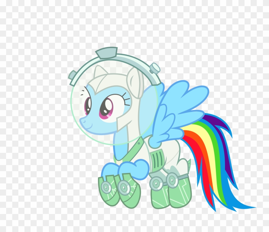 Timelordomega, Astrodash, Astronaut, Clothes, Costume, - My Little Pony Nightmare Night Rainbow Dash Clipart