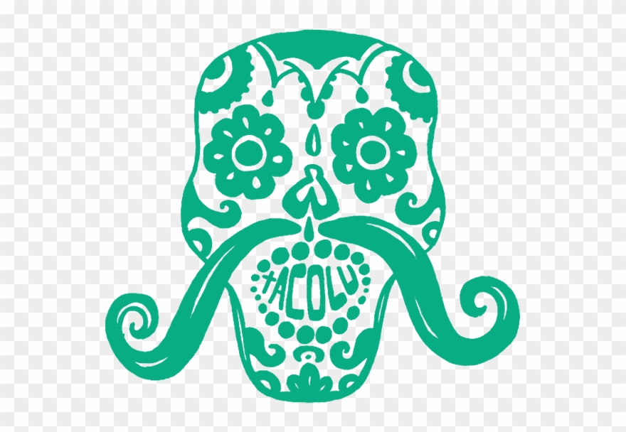 Tacos & Tequila Scull - Tacolu, Baja Mexicana Clipart