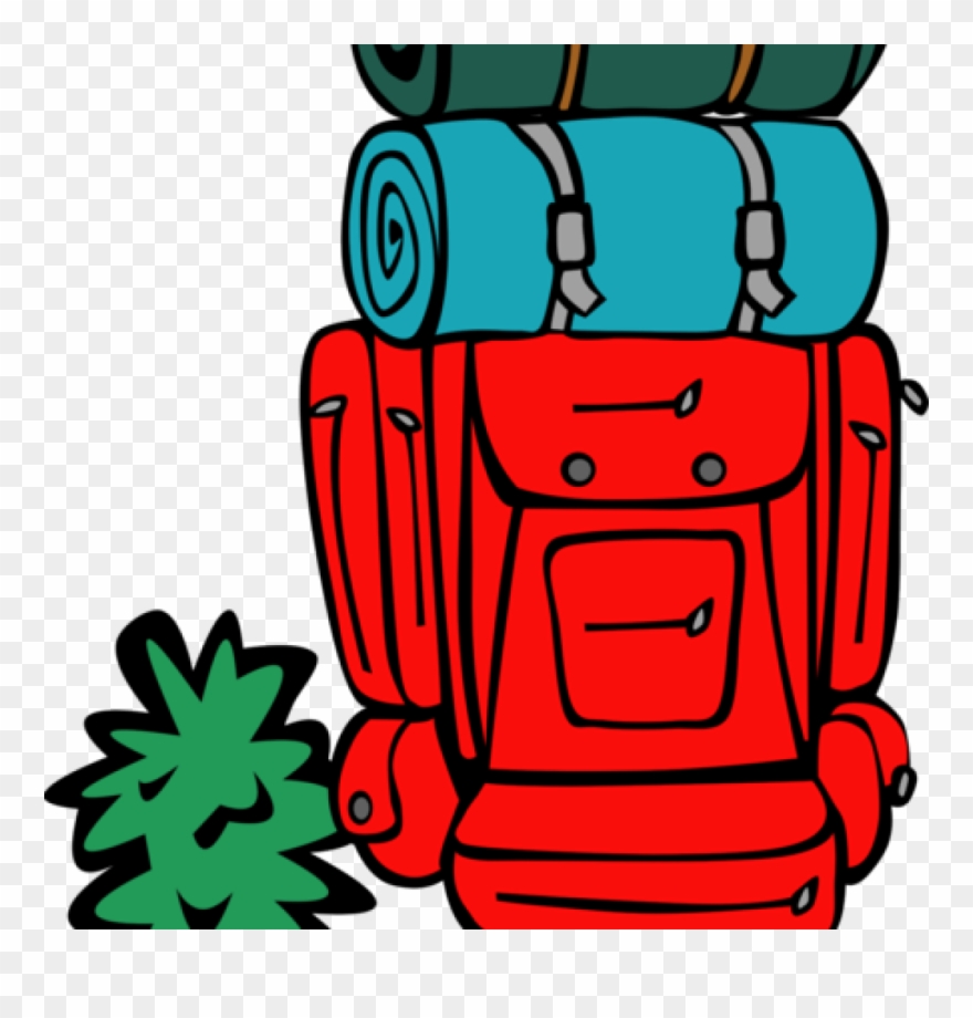 Backpacking Clipart Travel Backpacking Camping Blog - Backpacking Backpack Clip Art - Png Download