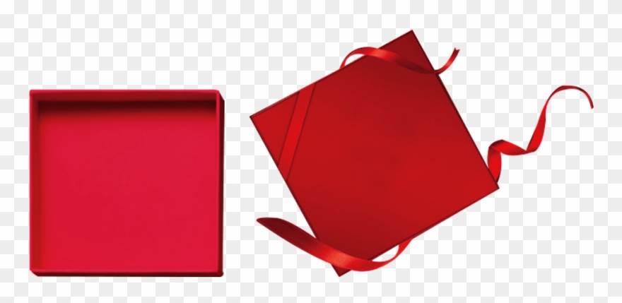 Open Gift Box Transparent Decorative - Gift Clipart