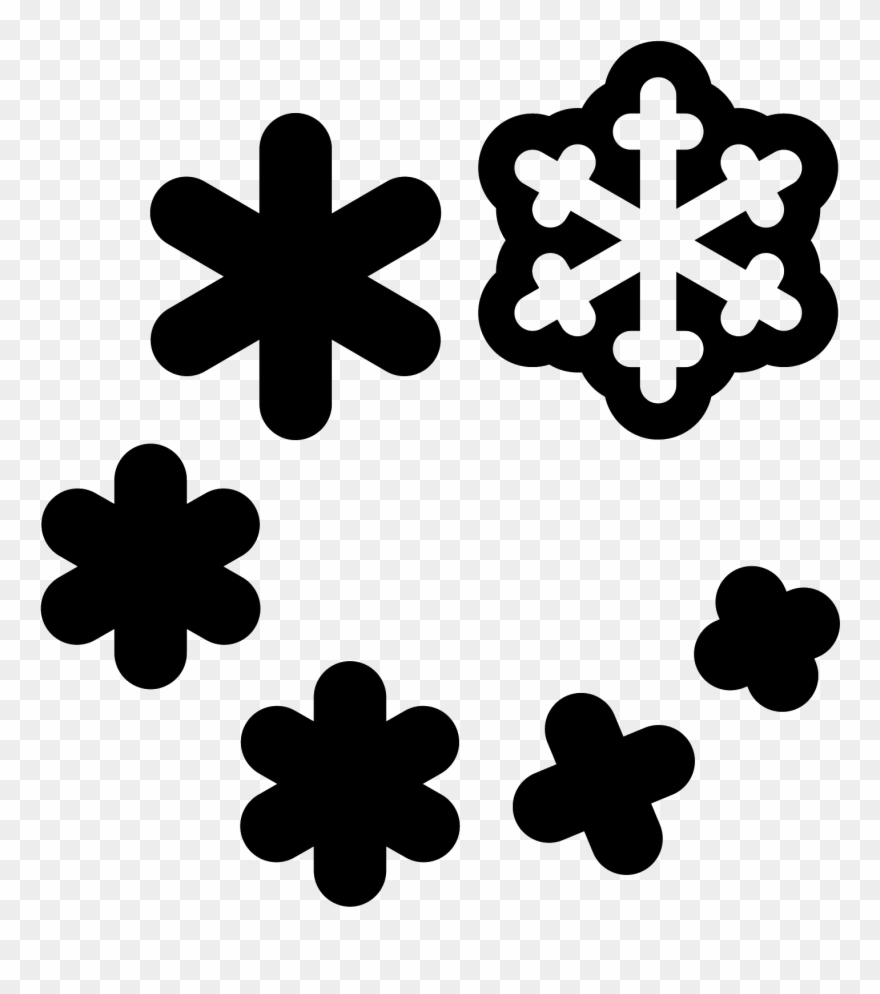 Snow Storm Filled Icon - Illustration Clipart